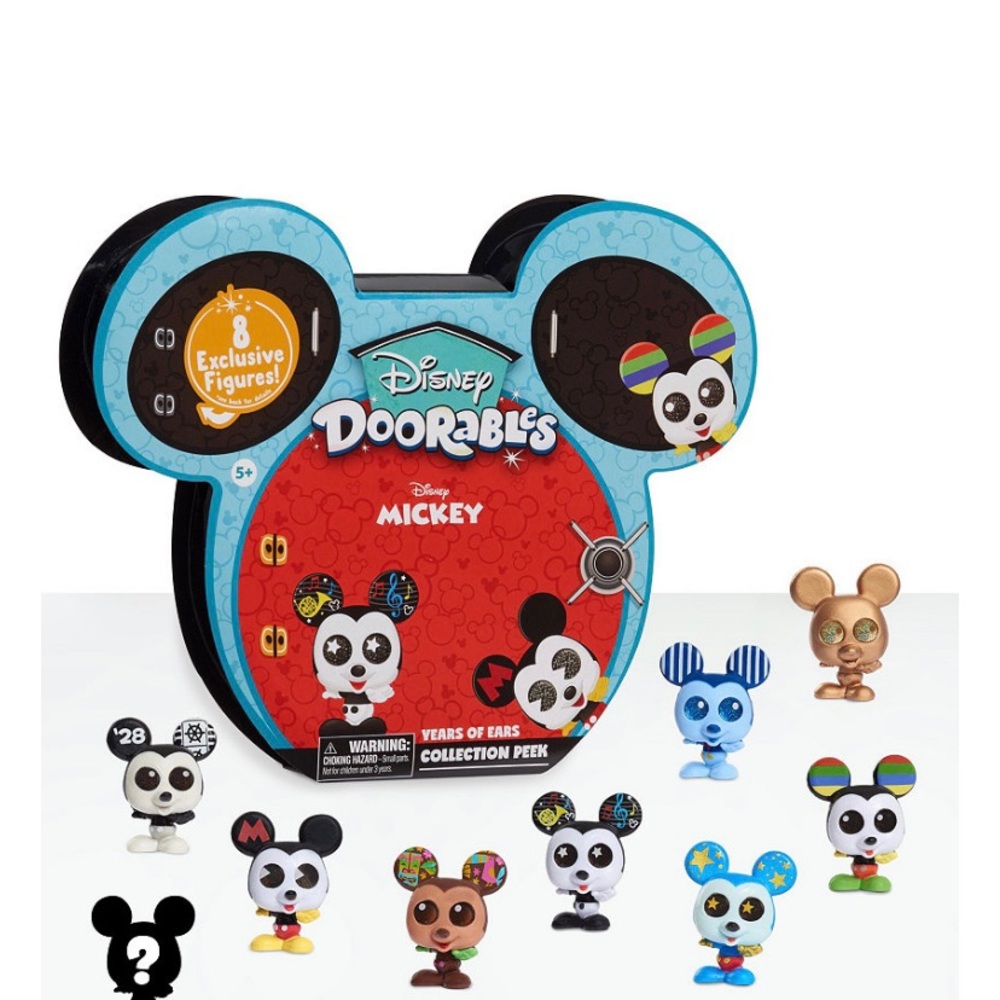 NWT. Disney doorables Disney Mickey Years of Ears 8-Pc. Collector Pack Set